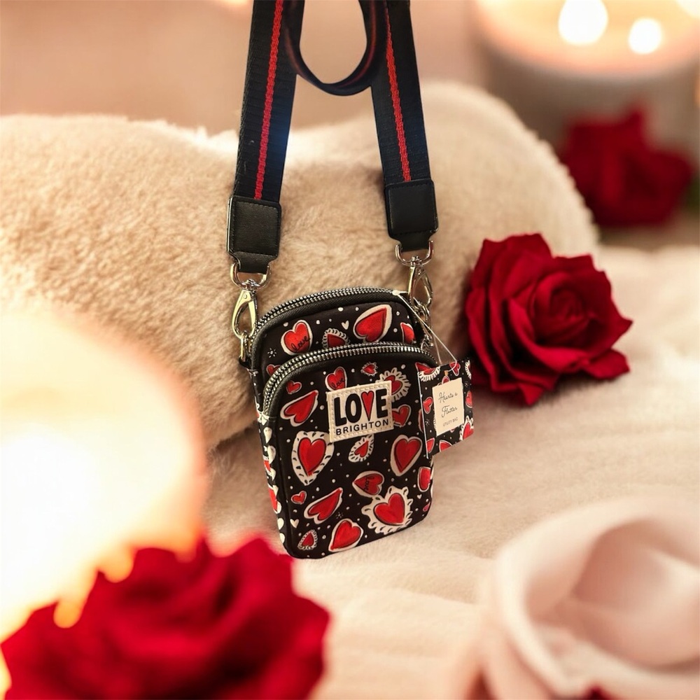 Brighton Love Heart Crossbody Bag